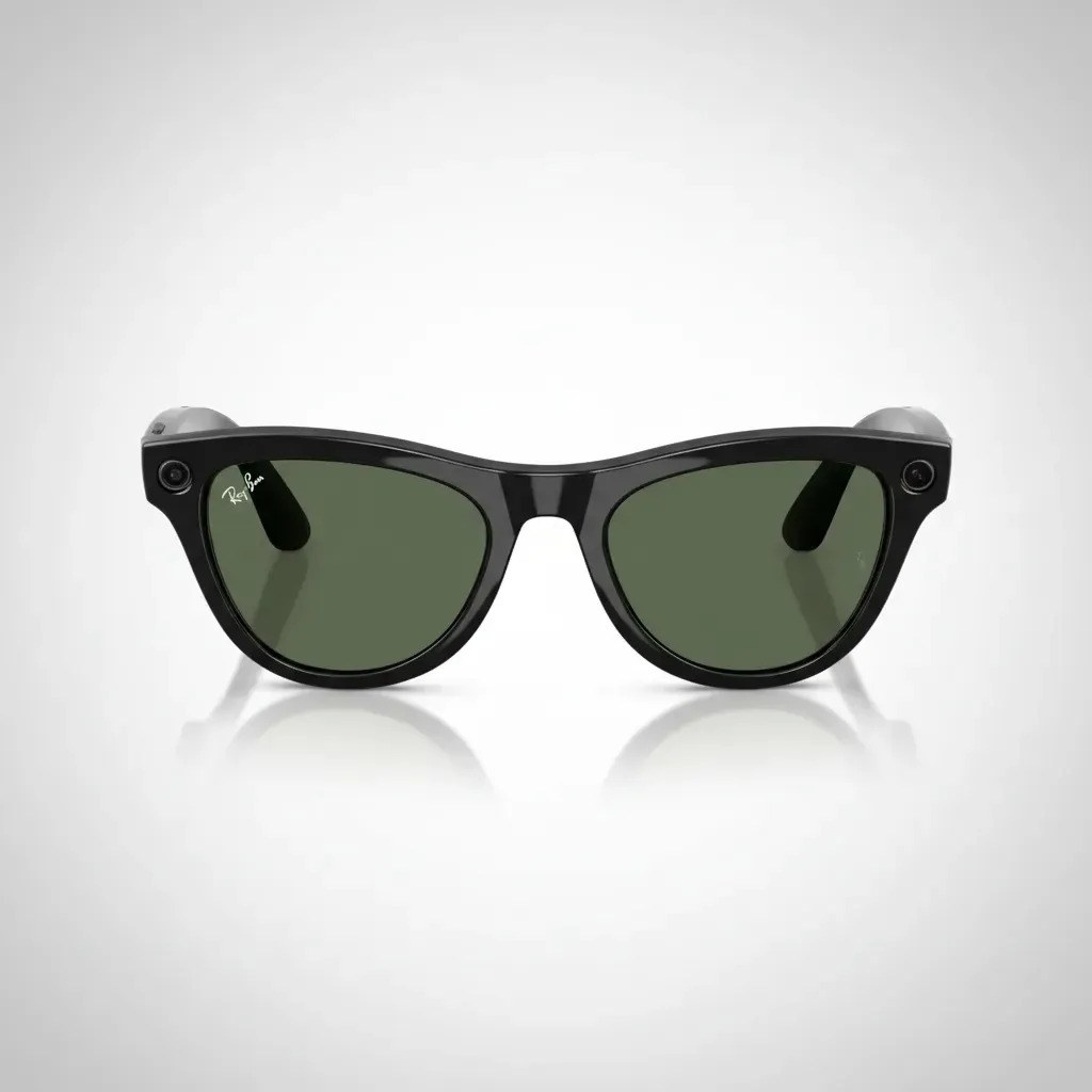 Gafas Ray-ban Skyler Meta Shiny Black/g15 Green G15 Green Brillant Black Verde Negro 52 10