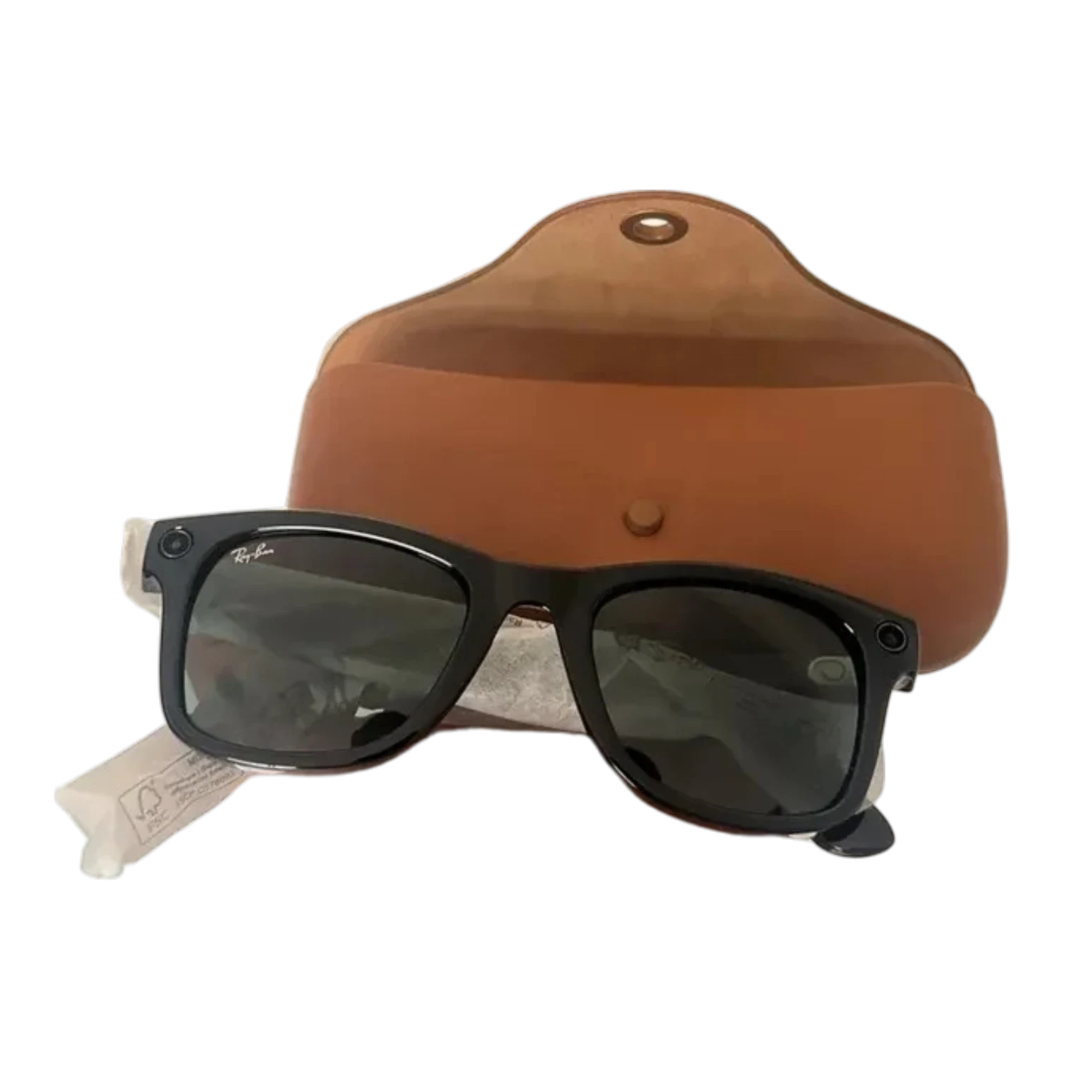 Lentes Rayban Meta 2 Originales Oem - Sin Caja Océano Negro Gris Oscuro