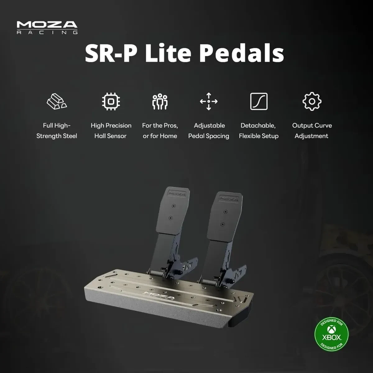 Kit Moza R3 (xbox) - Dd 3.9nm - Aro Base Y Pedales! Xbox/pc Xbox 5