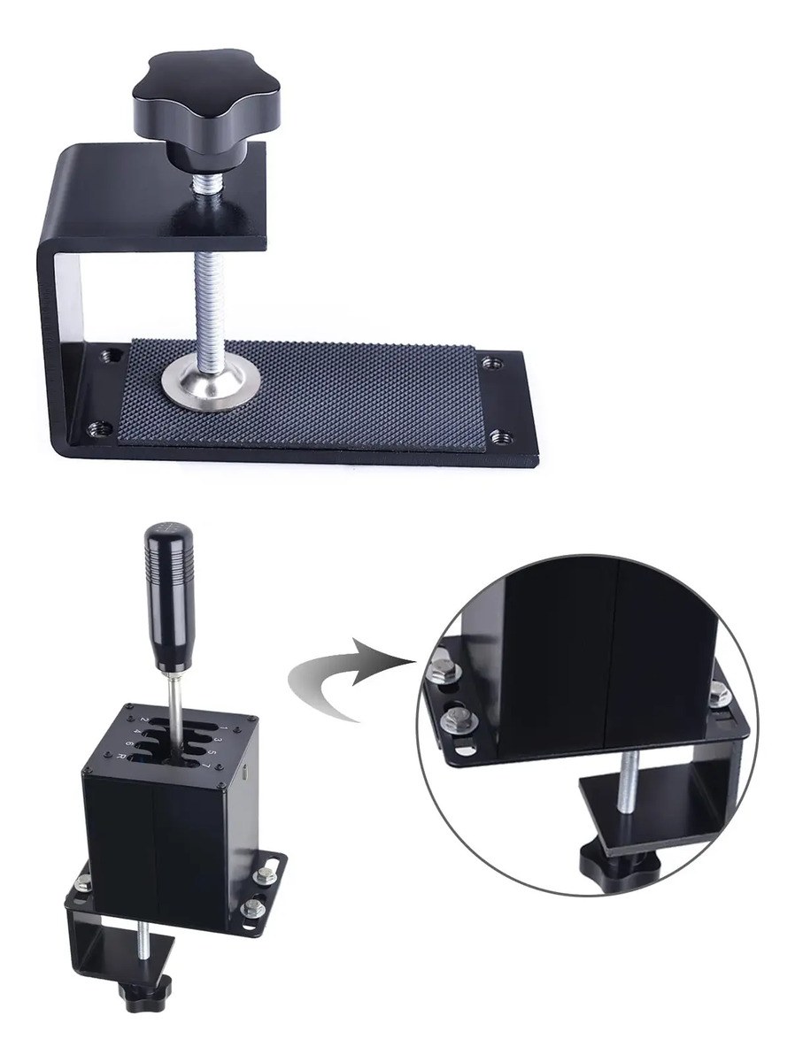 Palanca De Cambios - Simulador - Shifter Usb - Caja En H 7+r Negro 2