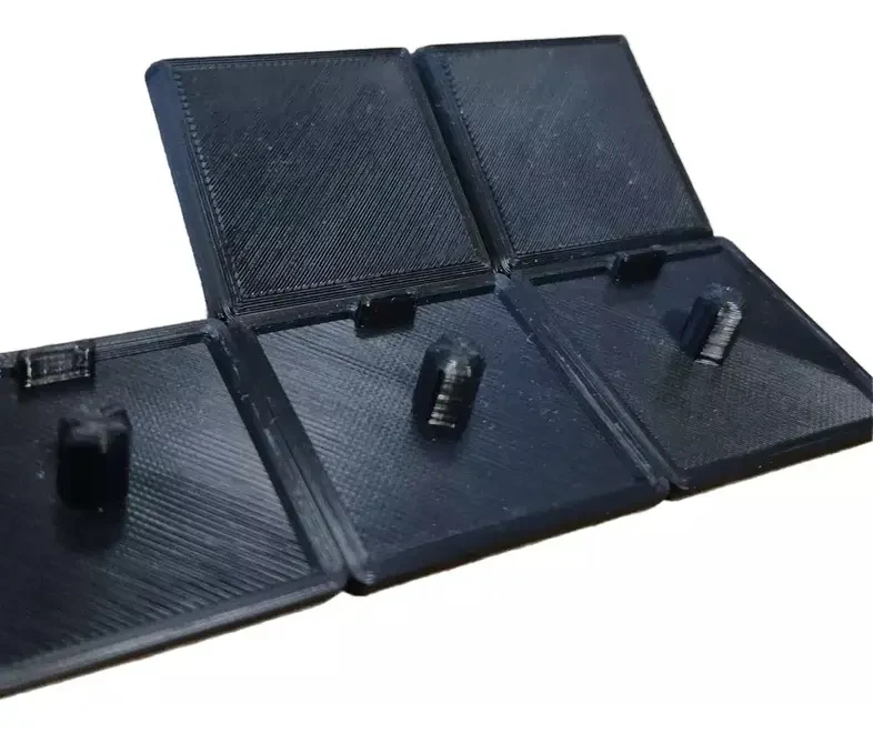 Kit X5 - Tapa Perfil Aluminio 4040 - Embellecedor - 3d 2