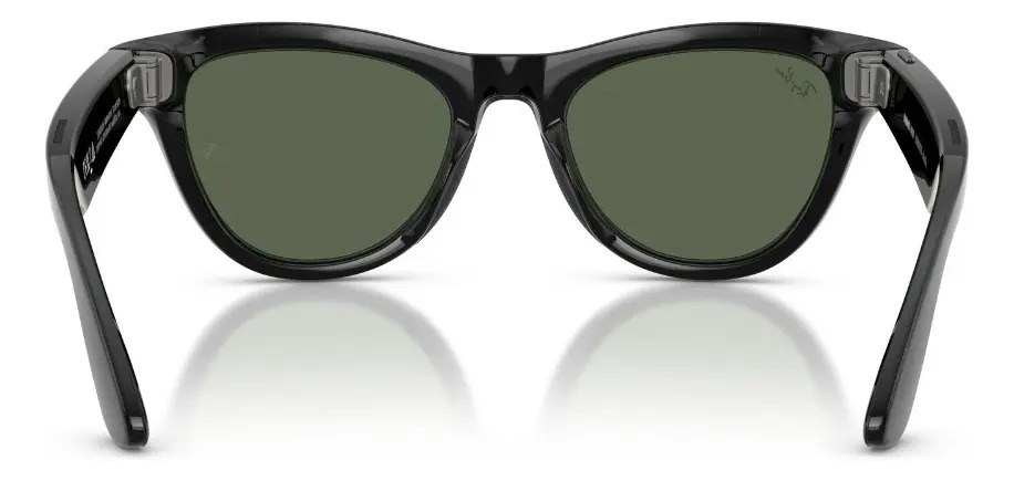 Gafas Ray-ban Skyler Meta Shiny Black/g15 Green G15 Green Brillant Black Verde Negro 52 2