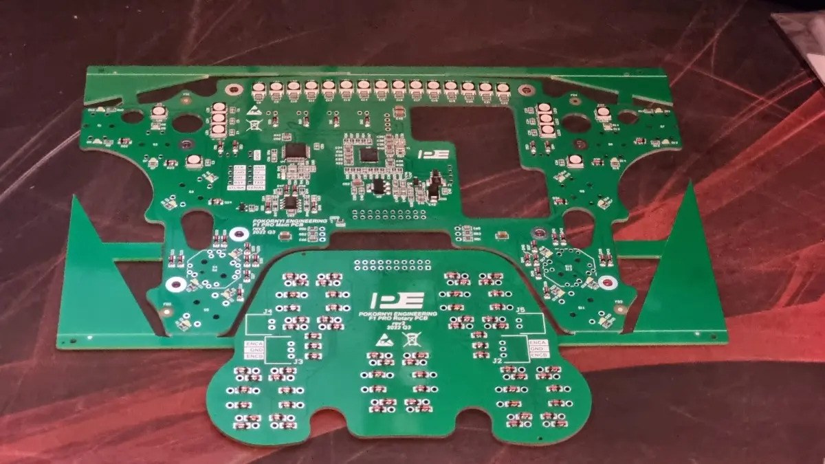 Pcb Para Volante F1 Pro Pokornyi - Pcb Principal+pcb Rotary 2