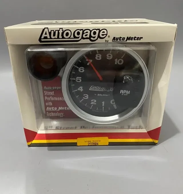 Tacometro Autogage - Autometer - Con Shift Light - #233904 - Negro 3