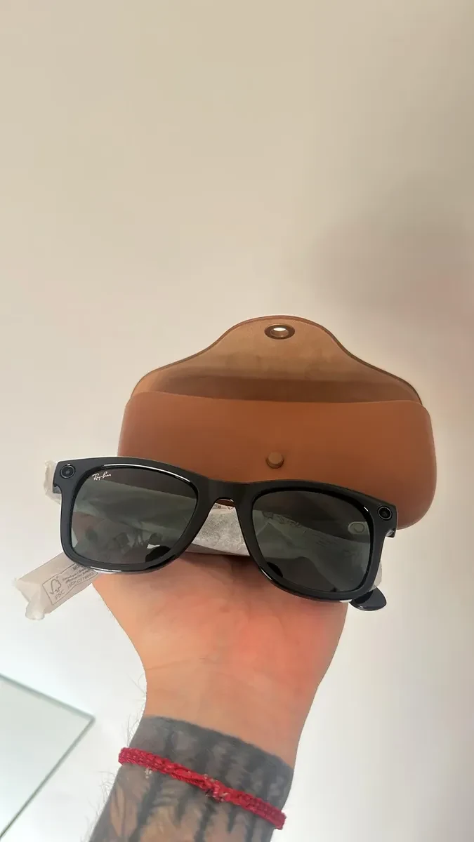Lentes Rayban Meta 2 Originales Oem - Sin Caja Océano Negro Gris Oscuro