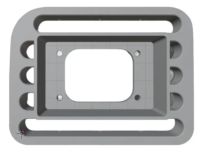 Pod Soporte Ventilación Clio Wideband Fueltech Nano - Petg